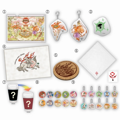 画像ギャラリー No.003のサムネイル画像 / カプコンカフェ新宿店,「大神」コラボで販売される限定グッズを一挙公開