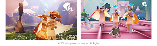 画像ギャラリー No.001のサムネイル画像 / 「Sky 星を紡ぐ子どもたち」,gamescom 2023へ出展決定。PC版の試遊に加えて,歌手AURORAさんのバーチャルコンサートで1万人同時接続を目指す
