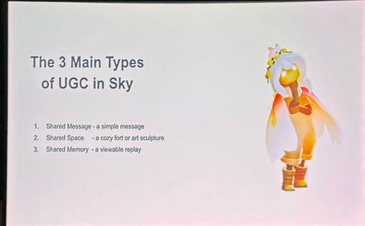 画像ギャラリー No.016のサムネイル画像 / ［GDC 2025］ユーザー生成コンテンツで育む「思いやり」――「Sky 星を紡ぐ子どもたち」における感情的なUGCシステム設計の秘訣