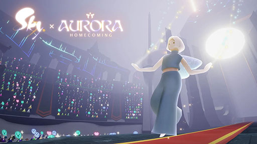 画像ギャラリー No.001のサムネイル画像 / 「Sky」,ノルウェー出身のシンガーソングライターAURORAさんのバーチャルコンサートを復刻開催。本日から6月23日まで楽しめる