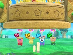 「星のカービィ スターアライズ」がNintendo Switchで2018年春に発売。最大4人のマルチプレイが楽しめるシリーズ最新作