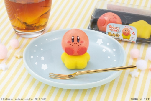 画像ギャラリー No.001のサムネイル画像 / 「カービィ」が和菓子に。「食べマス」の新シリーズ「食べマスあそーと」第1弾がローソンで4月23日から順次発売