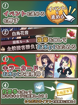 画像ギャラリー No.003のサムネイル画像 / 「都立水商!」,第1回キャラクター人気投票イベントが開催
