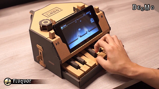 画像ギャラリー No.007のサムネイル画像 / Nintendo Switch向けリズムゲーム「DEEMO」のパッケージ版が本日発売。一部の楽曲は“Nintendo Labo ピアノ Toy-Con”に対応