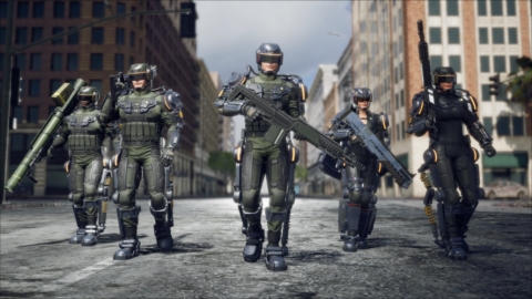 画像ギャラリー No.005のサムネイル画像 / ［TGS 2017］「EARTH DEFENSE FORCE：IRON RAIN」プレイレポート。スピーディーなバトルが楽しい，新たな地球防衛軍だ