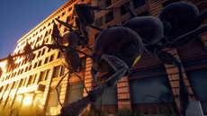 画像ギャラリー No.006のサムネイル画像 / 「EARTH DEFENSE FORCE: IRON RAIN」は侵略を受けて10年後の世界が舞台。昆虫型生物のほか，四本足の怪物やロボット兵器も登場