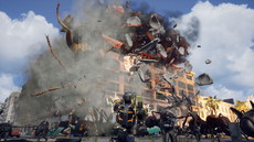 画像ギャラリー No.007のサムネイル画像 / 「EARTH DEFENSE FORCE: IRON RAIN」は侵略を受けて10年後の世界が舞台。昆虫型生物のほか，四本足の怪物やロボット兵器も登場