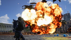 画像ギャラリー No.008のサムネイル画像 / 「EARTH DEFENSE FORCE: IRON RAIN」は侵略を受けて10年後の世界が舞台。昆虫型生物のほか，四本足の怪物やロボット兵器も登場
