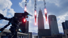 画像ギャラリー No.027のサムネイル画像 / 「EARTH DEFENSE FORCE: IRON RAIN」は侵略を受けて10年後の世界が舞台。昆虫型生物のほか，四本足の怪物やロボット兵器も登場