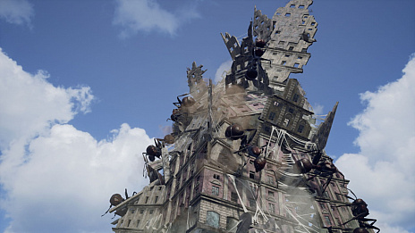 画像ギャラリー No.028のサムネイル画像 / 「EARTH DEFENSE FORCE: IRON RAIN」は侵略を受けて10年後の世界が舞台。昆虫型生物のほか，四本足の怪物やロボット兵器も登場