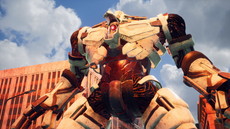 画像ギャラリー No.031のサムネイル画像 / 「EARTH DEFENSE FORCE: IRON RAIN」は侵略を受けて10年後の世界が舞台。昆虫型生物のほか，四本足の怪物やロボット兵器も登場
