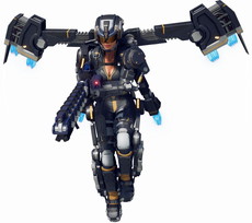 画像ギャラリー No.049のサムネイル画像 / 「EARTH DEFENSE FORCE: IRON RAIN」は侵略を受けて10年後の世界が舞台。昆虫型生物のほか，四本足の怪物やロボット兵器も登場