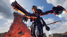 画像ギャラリー No.051のサムネイル画像 / 「EARTH DEFENSE FORCE: IRON RAIN」は侵略を受けて10年後の世界が舞台。昆虫型生物のほか，四本足の怪物やロボット兵器も登場