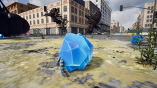 画像ギャラリー No.056のサムネイル画像 / 「EARTH DEFENSE FORCE: IRON RAIN」は侵略を受けて10年後の世界が舞台。昆虫型生物のほか，四本足の怪物やロボット兵器も登場