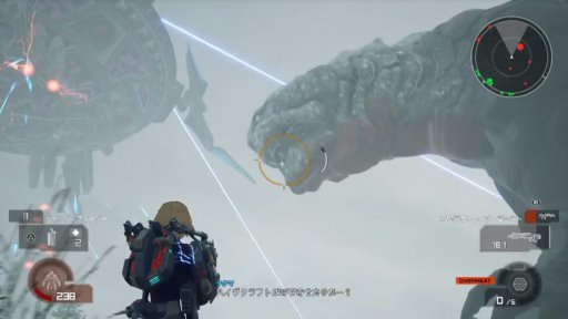 画像ギャラリー No.021のサムネイル画像 / ［TGS 2018］「EARTH DEFENSE FORCE: IRON RAIN」メディアブリーフィングレポート。有野課長が超巨大生物「ベイザル」に挑む