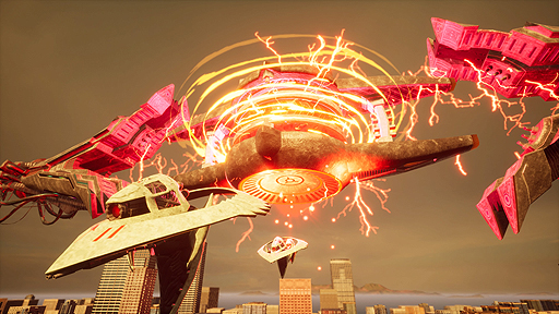 画像ギャラリー No.002のサムネイル画像 / 「EARTH DEFENSE FORCE: IRON RAIN」最新情報。敵の“超巨大飛行物体”や，レべリオンの施設で行われている研究の内容が公開に