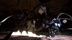 画像ギャラリー No.040のサムネイル画像 / 「EARTH DEFENSE FORCE: IRON RAIN」最新情報。敵の“超巨大飛行物体”や，レべリオンの施設で行われている研究の内容が公開に