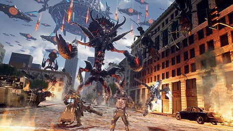 画像ギャラリー No.001のサムネイル画像 / 「EARTH DEFENSE FORCE: IRON RAIN」の発売日が2019年4月11日に決定。パッケージ版/ダウンロード版の各種特典が公開