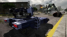 画像ギャラリー No.008のサムネイル画像 / 「EARTH DEFENSE FORCE: IRON RAIN」,巨大生物と格闘できるビッグフットマローダーなどビークルの情報が公開