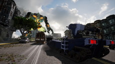 画像ギャラリー No.014のサムネイル画像 / 「EARTH DEFENSE FORCE: IRON RAIN」,巨大生物と格闘できるビッグフットマローダーなどビークルの情報が公開
