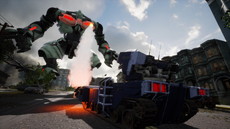 画像ギャラリー No.019のサムネイル画像 / 「EARTH DEFENSE FORCE: IRON RAIN」,巨大生物と格闘できるビッグフットマローダーなどビークルの情報が公開