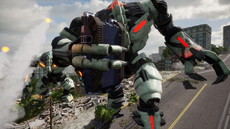 画像ギャラリー No.023のサムネイル画像 / 「EARTH DEFENSE FORCE: IRON RAIN」,巨大生物と格闘できるビッグフットマローダーなどビークルの情報が公開