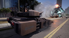 画像ギャラリー No.052のサムネイル画像 / 「EARTH DEFENSE FORCE: IRON RAIN」,巨大生物と格闘できるビッグフットマローダーなどビークルの情報が公開