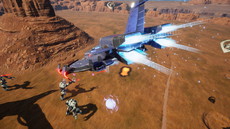 画像ギャラリー No.069のサムネイル画像 / 「EARTH DEFENSE FORCE: IRON RAIN」,巨大生物と格闘できるビッグフットマローダーなどビークルの情報が公開