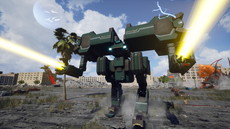 画像ギャラリー No.094のサムネイル画像 / 「EARTH DEFENSE FORCE: IRON RAIN」,巨大生物と格闘できるビッグフットマローダーなどビークルの情報が公開
