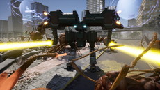 画像ギャラリー No.101のサムネイル画像 / 「EARTH DEFENSE FORCE: IRON RAIN」,巨大生物と格闘できるビッグフットマローダーなどビークルの情報が公開