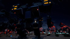 画像ギャラリー No.107のサムネイル画像 / 「EARTH DEFENSE FORCE: IRON RAIN」,巨大生物と格闘できるビッグフットマローダーなどビークルの情報が公開