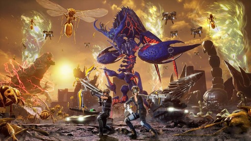 画像ギャラリー No.009のサムネイル画像 / 「EARTH DEFENSE FORCE: IRON RAIN」の追加ミッションパック「ゴールデンストーム」が6月6日に配信。30種類以上の新パーツを追加