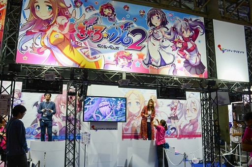 画像ギャラリー No.001のサムネイル画像 / ［TGS 2017］悪魔（とスカート）を吸い込んで，眼力で昇天。「ぎゃる☆がん2」プレイレポート