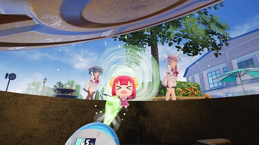 画像ギャラリー No.008のサムネイル画像 / ［TGS 2017］悪魔（とスカート）を吸い込んで，眼力で昇天。「ぎゃる☆がん2」プレイレポート