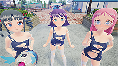 画像ギャラリー No.004のサムネイル画像 / 「ぎゃる☆がん2」の初回封入特典と限定版の詳細が公開。衣装「破れすぎたスクール水着」のスクリーンショットも