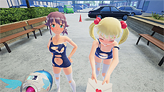 画像ギャラリー No.005のサムネイル画像 / 「ぎゃる☆がん2」の初回封入特典と限定版の詳細が公開。衣装「破れすぎたスクール水着」のスクリーンショットも