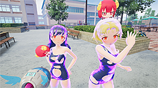 画像ギャラリー No.006のサムネイル画像 / 「ぎゃる☆がん2」の初回封入特典と限定版の詳細が公開。衣装「破れすぎたスクール水着」のスクリーンショットも