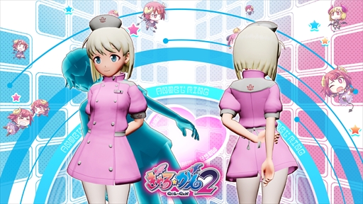 画像ギャラリー No.002のサムネイル画像 / 「ぎゃる☆がん2」，“天使のナース服”などDLC衣装第2弾の配信が開始
