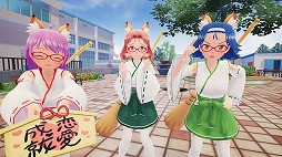 画像ギャラリー No.013のサムネイル画像 / 「ぎゃる☆がん2」,カンフー服や巫女服などのダウンロードコンテンツが発売