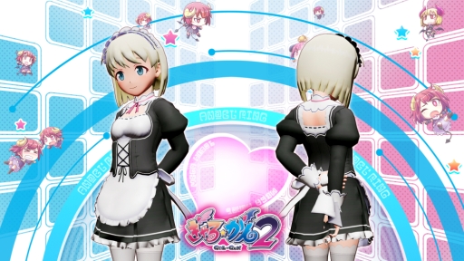 画像ギャラリー No.003のサムネイル画像 / 「ぎゃる☆がん2」のDLC衣装第5弾が配信開始。「だぶるぴーす ばいりんぎゃる」のセール，PS Storeで実施