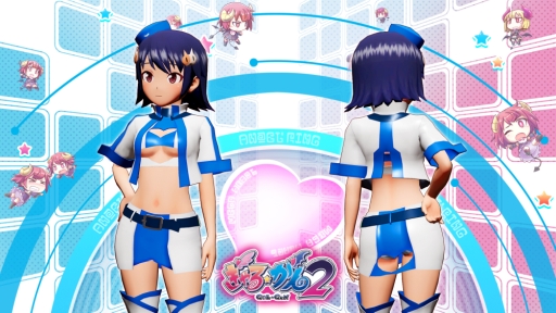 画像ギャラリー No.010のサムネイル画像 / 「ぎゃる☆がん2」のDLC衣装第5弾が配信開始。「だぶるぴーす ばいりんぎゃる」のセール，PS Storeで実施