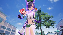 画像ギャラリー No.003のサムネイル画像 / 「ぎゃる☆がん2」最後のDLC衣装「サスペンダー教官」などが配信開始