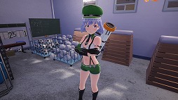 画像ギャラリー No.004のサムネイル画像 / 「ぎゃる☆がん2」最後のDLC衣装「サスペンダー教官」などが配信開始