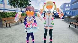 画像ギャラリー No.009のサムネイル画像 / 「ぎゃる☆がん2」最後のDLC衣装「サスペンダー教官」などが配信開始