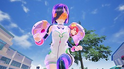 画像ギャラリー No.011のサムネイル画像 / 「ぎゃる☆がん2」最後のDLC衣装「サスペンダー教官」などが配信開始