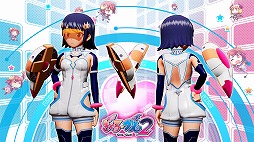 画像ギャラリー No.014のサムネイル画像 / 「ぎゃる☆がん2」最後のDLC衣装「サスペンダー教官」などが配信開始