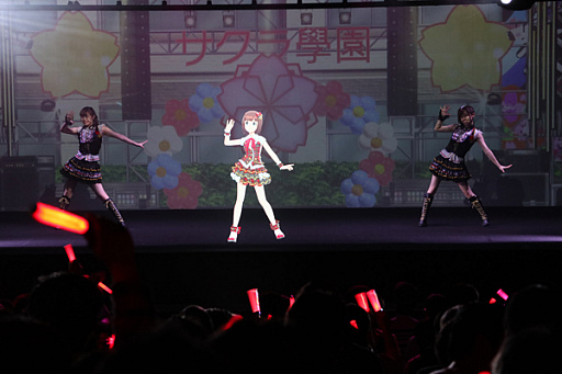 画像ギャラリー No.004のサムネイル画像 / 「アイドルマスター」の765PRO ALLSTARSが歌とダンスをMRで披露。「THE IDOLM@STER MR ST@GE!! MUSIC♪GROOVE☆」初日公演の模様をレポート