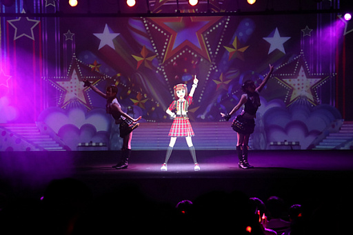 画像ギャラリー No.005のサムネイル画像 / 「アイドルマスター」の765PRO ALLSTARSが歌とダンスをMRで披露。「THE IDOLM@STER MR ST@GE!! MUSIC♪GROOVE☆」初日公演の模様をレポート