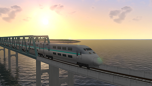 画像ギャラリー No.005のサムネイル画像 / 都市開発鉄道SLG「A列車で行こうExp.」，収録される新幹線車両のスクリーンショットが公開