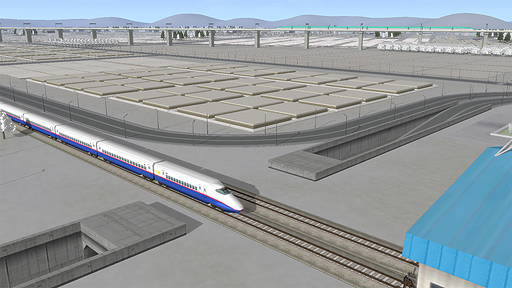 画像ギャラリー No.006のサムネイル画像 / 都市開発鉄道SLG「A列車で行こうExp.」，収録される新幹線車両のスクリーンショットが公開